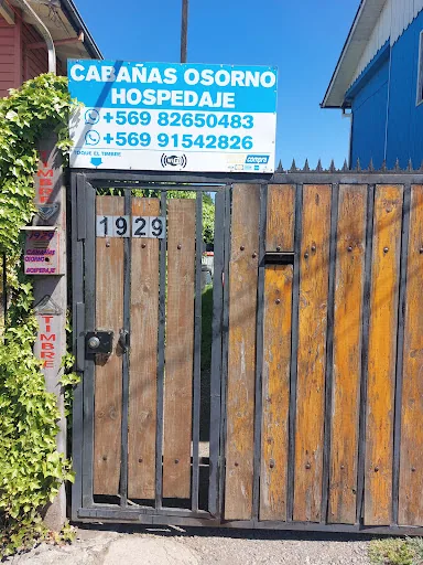 cabañas hospedaje osorno en Osorno