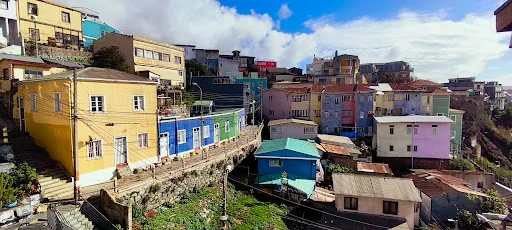Hostal La Casa Azul en Valparaíso
