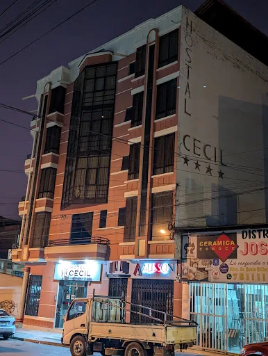 Cecil Hostal en Sucre, Bolivia