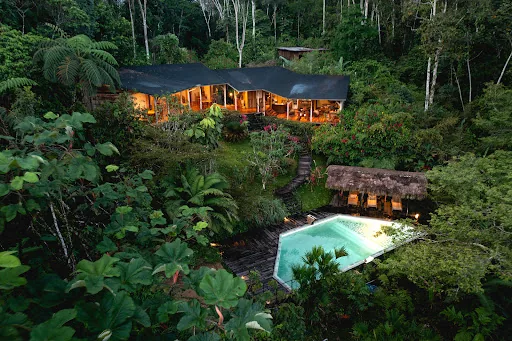 Hamadryade Lodge en Tena, Ecuador